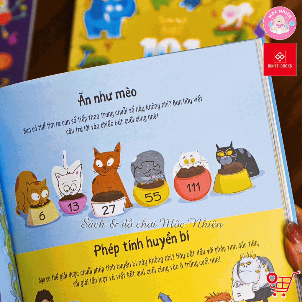 Sách - Smart Kids - 101 câu đố Dành cho bé từ 6 tuổi - Đinh Tị Books