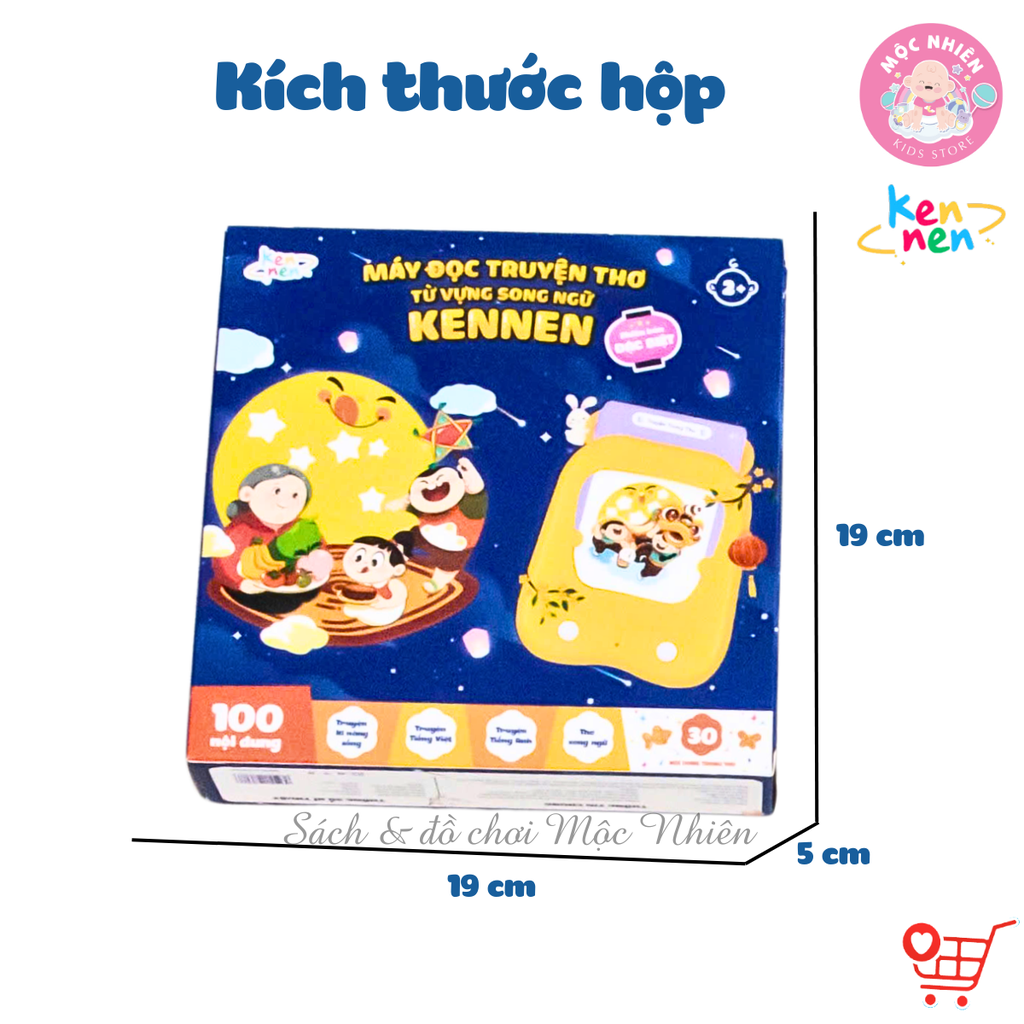 Máy đọc truyện song ngữ Anh Việt - Phiên bản Trung thu trăng sáng - Kennen