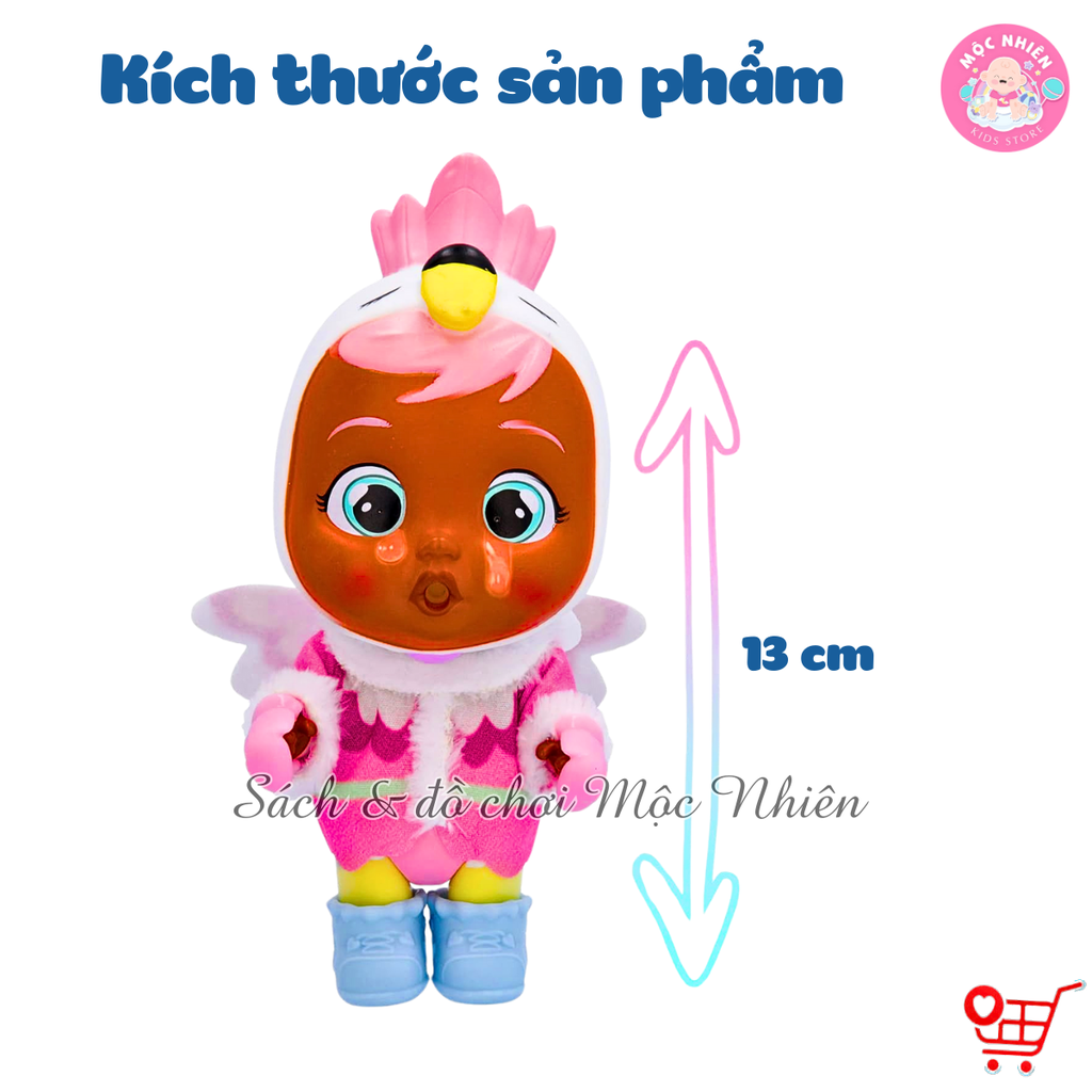 Búp bê Cry Babies Magic Tears Keep Me Warm - IMC Toys