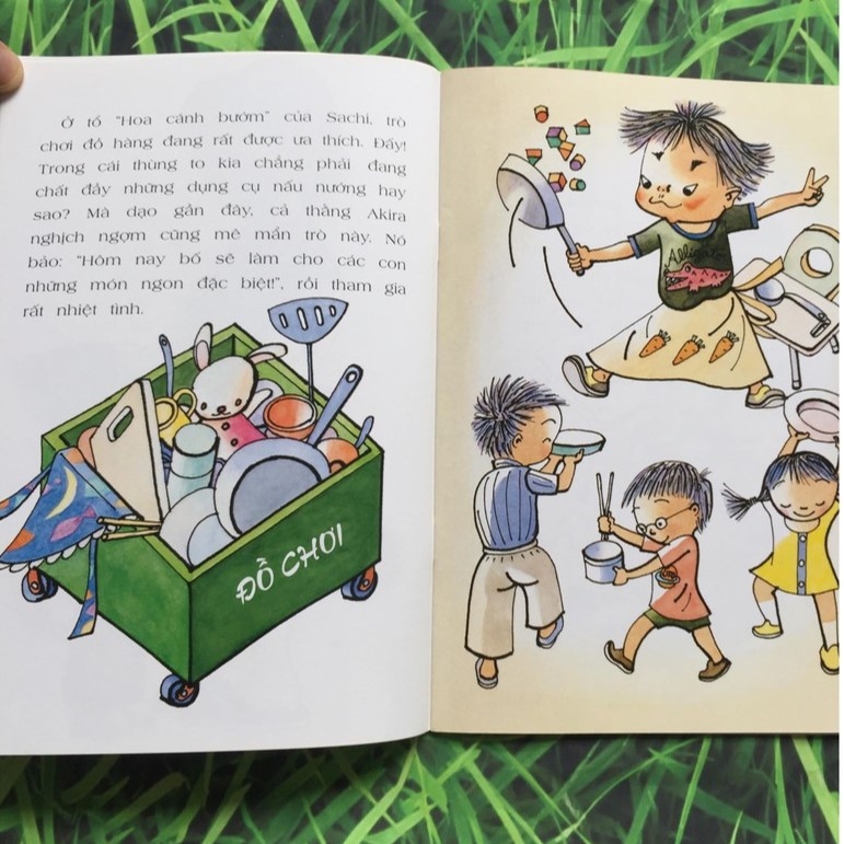Sách Ehon - Bàn tay kỳ diệu của Sachi - Ehomebooks