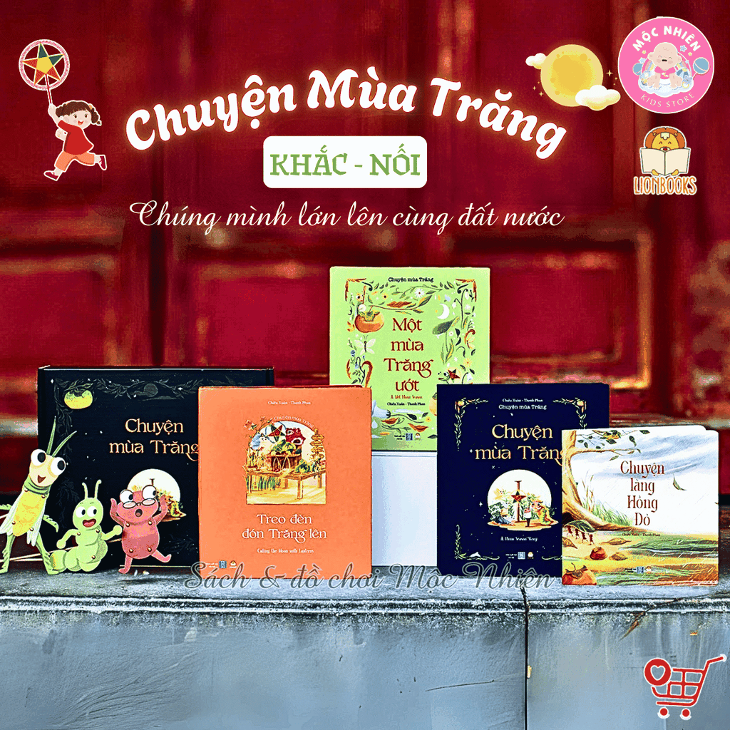 Chuyện mùa trăng - Sách Trung thu 2025 cho bé - Lionbooks