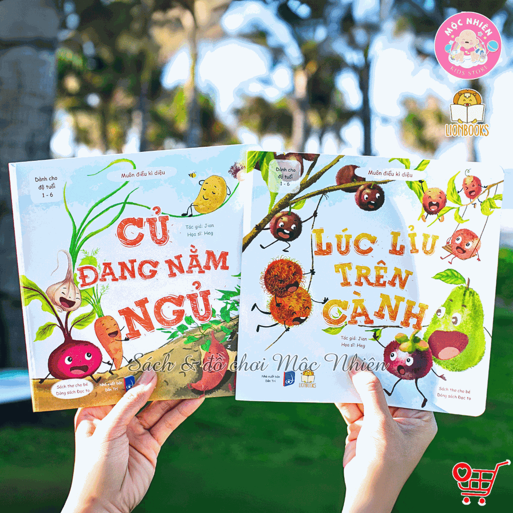 Bộ 02 cuốn sách - Muôn điều kì diệu Phần 2 (Củ đang nằm ngủ và Lúc lỉu trên cành) - Lionbooks