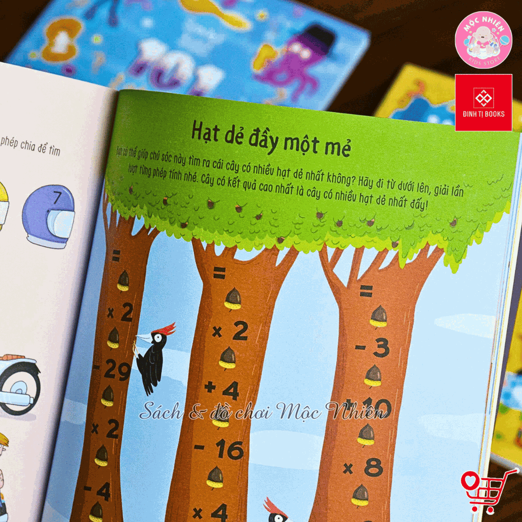 Sách - Smart Kids - 101 câu đố Dành cho bé từ 6 tuổi - Đinh Tị Books