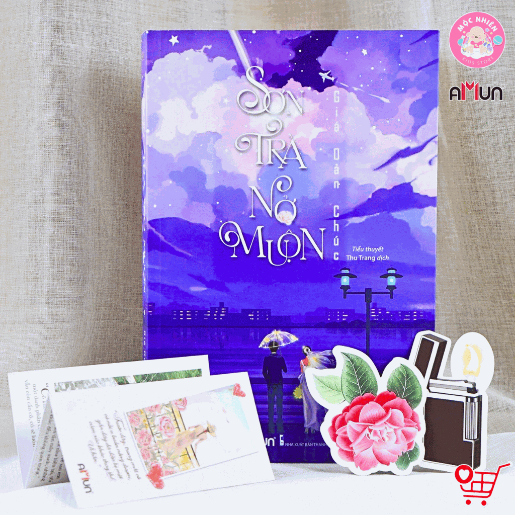 Sách văn học trữ tình Amun - Sơn trà nở muộn - Đinh Tị Books