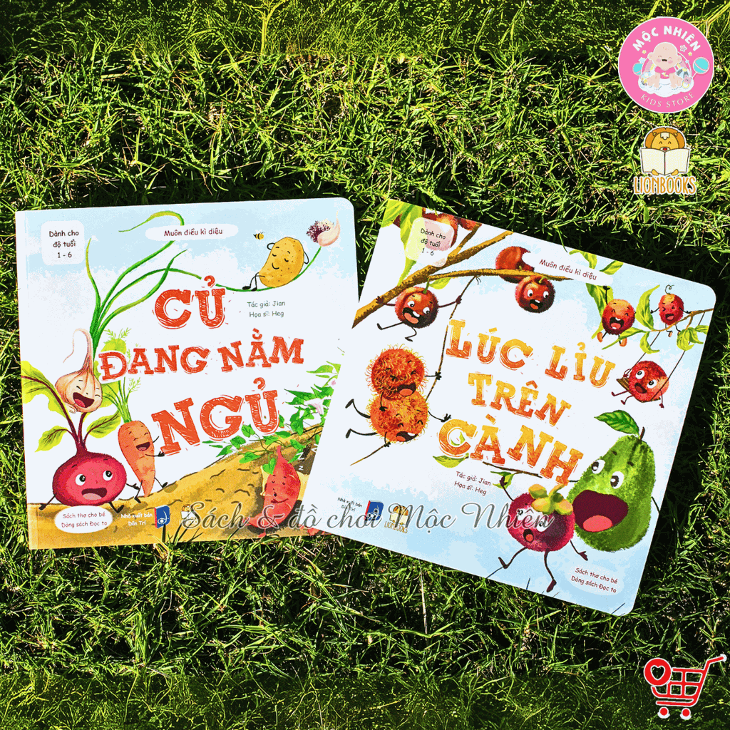 Bộ 02 cuốn sách - Muôn điều kì diệu Phần 2 (Củ đang nằm ngủ và Lúc lỉu trên cành) - Lionbooks