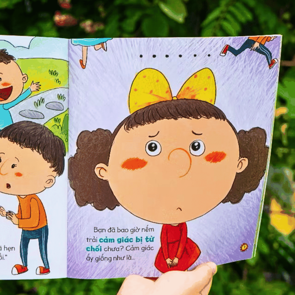Combo 08 cuốn Sách - Bé yêu tự tin làm chủ cảm xúc - Đinh Tị Books (Dành cho trẻ em từ 3-9 tuổi)