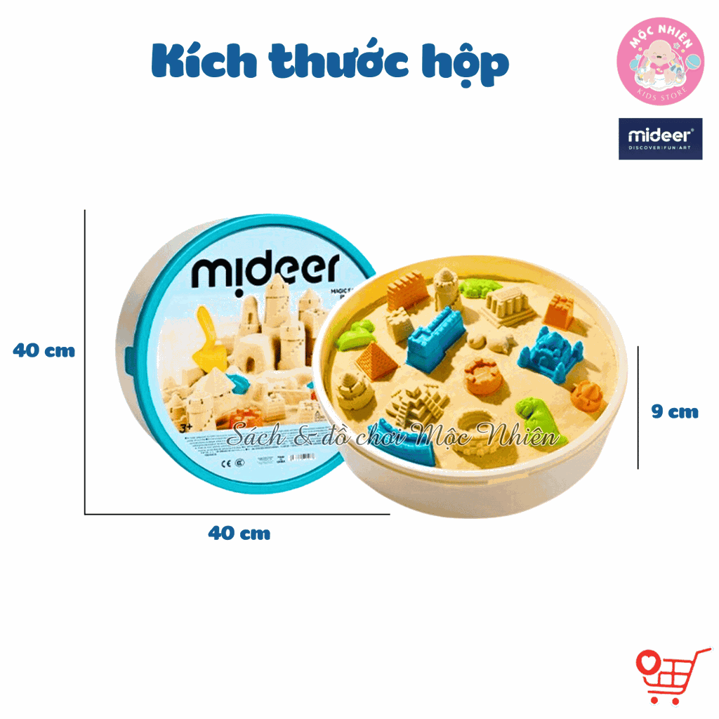 Đồ Chơi Cát Động Lực An Toàn Cho Bé Mideer Magic Sand MD4307 - Dành Cho Bé Từ 3 Tuổi