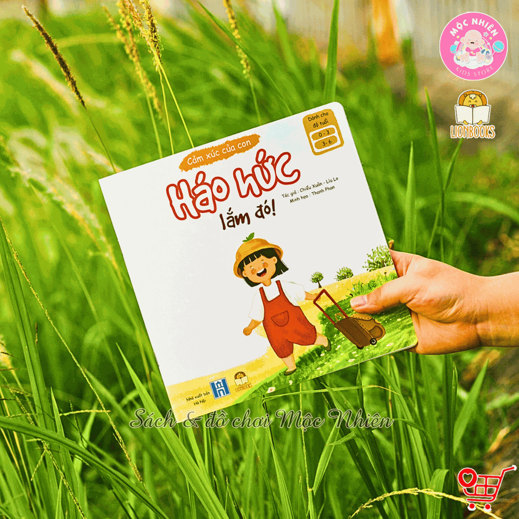 Bộ 04 cuốn sách - Cảm xúc của con - Lionbooks