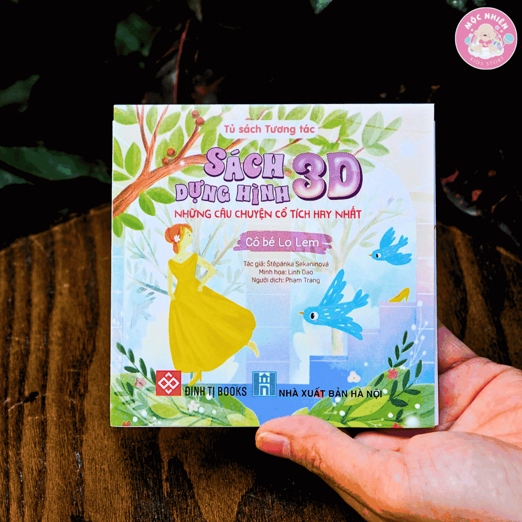 Hộp Sách dựng hình 3D - Những câu chuyện cổ tích hay nhất (7 cuốn) - Đinh Tị Books