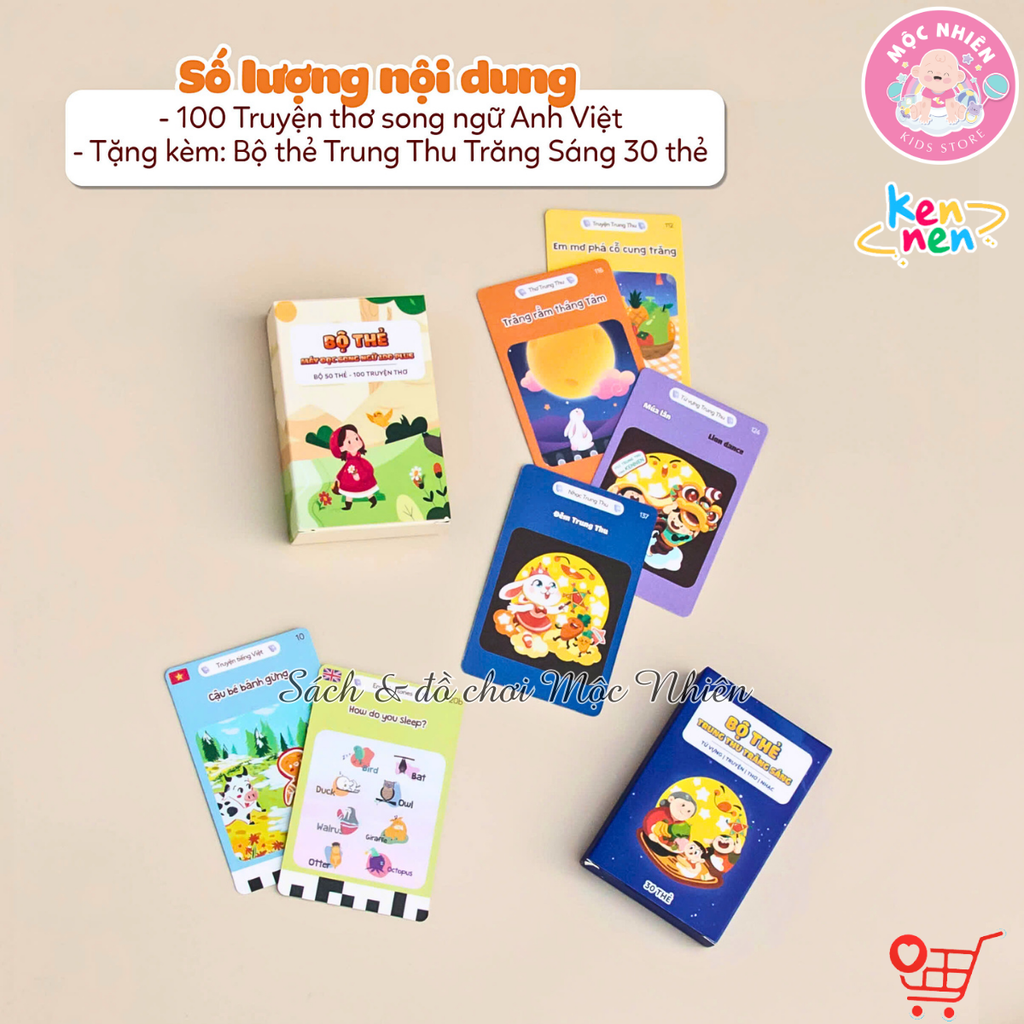 Máy đọc truyện song ngữ Anh Việt - Phiên bản Trung thu trăng sáng - Kennen