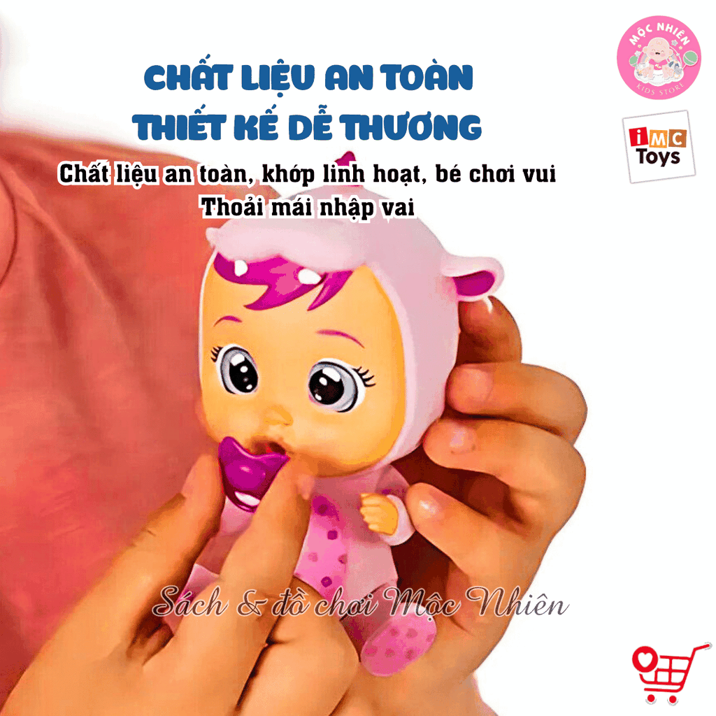 Hộp mù Búp bê mini Cry Babies Magic Tears Series 1 IMC Toys - búp bê barbie cho bé gái