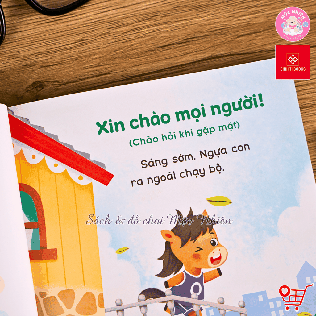 Combo 5 tập Sách - Bé lớn lên cùng những câu chuyện nhỏ - Đinh Tị Books