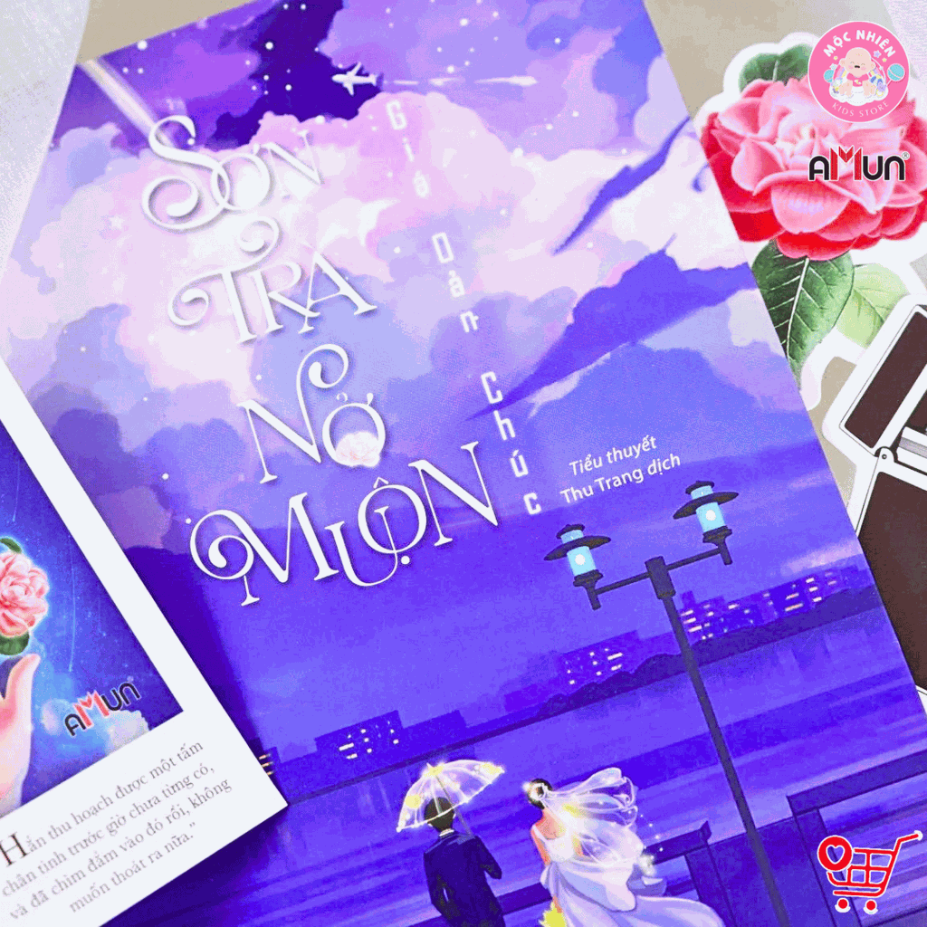 Sách văn học trữ tình Amun - Sơn trà nở muộn - Đinh Tị Books