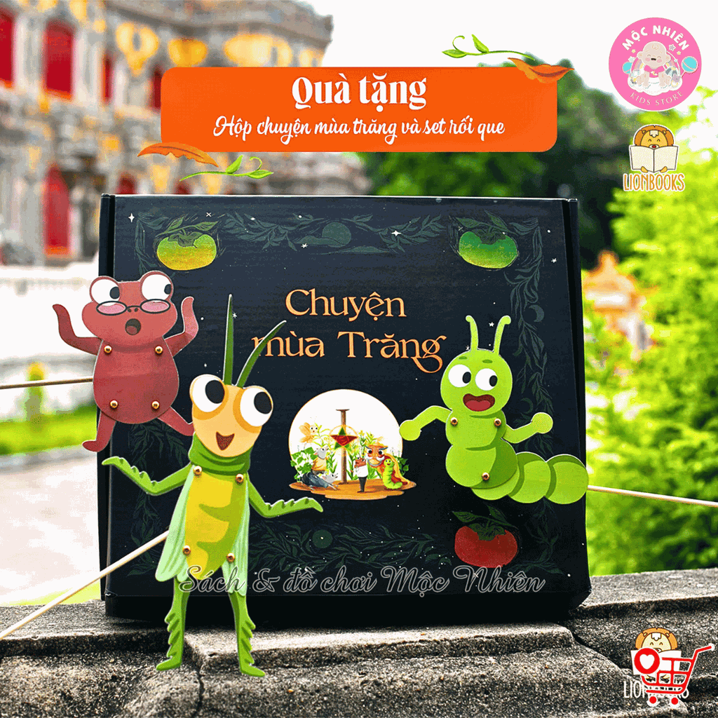 Combo 03 cuốn bìa cứng Chuyện mùa trăng 2025 - Sách Trung thu cho bé - Lionbooks