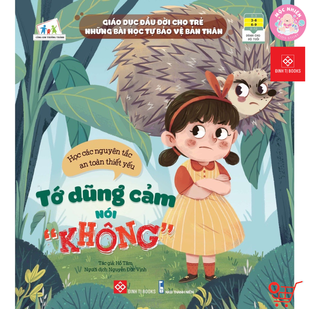 Sách - Bộ 06 cuốn - Giáo dục đầu đời cho trẻ - Những bài học tự bảo vệ bản thân - Đinh Tị Books