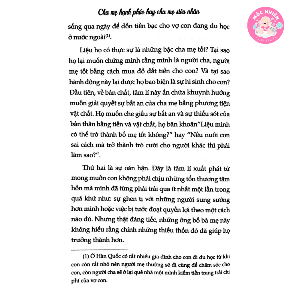 Sách - Cha mẹ hạnh phúc hay cha mẹ siêu nhân -Ehomebooks
