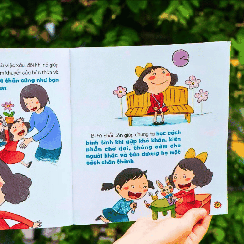 Combo 08 cuốn Sách - Bé yêu tự tin làm chủ cảm xúc - Đinh Tị Books (Dành cho trẻ em từ 3-9 tuổi)