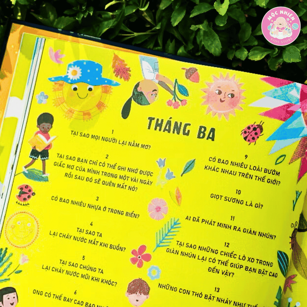 Sách - Everything Under The Sun - 366 câu hỏi lý thú của trẻ từ 6 tuổi - Đinh Tị Books