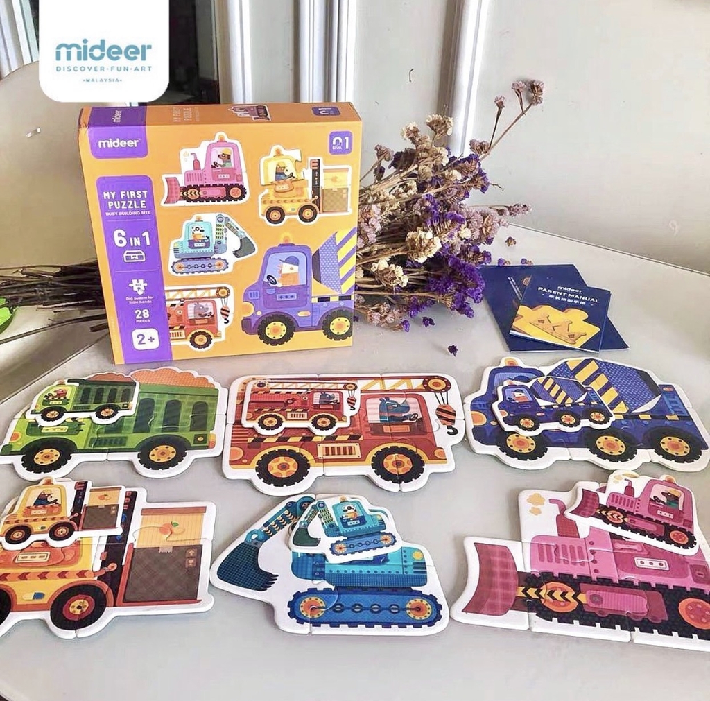 Bộ xếp hình Mideer My First Puzzle