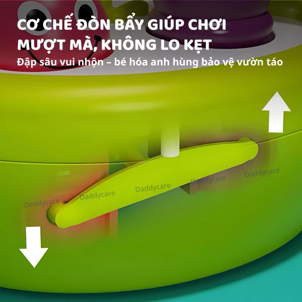 Đồ chơi gắp sâu, đồ chơi đập chuột cho bé Goodway Whack A Insect, Đồ Chơi Tương Tác Vui Nhộn Cho Bé