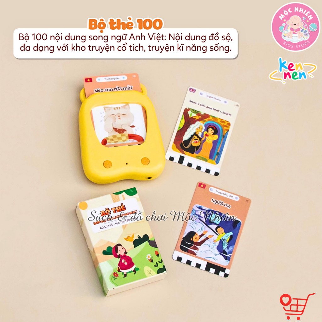 Máy đọc truyện song ngữ Anh Việt - Phiên bản Trung thu trăng sáng - Kennen