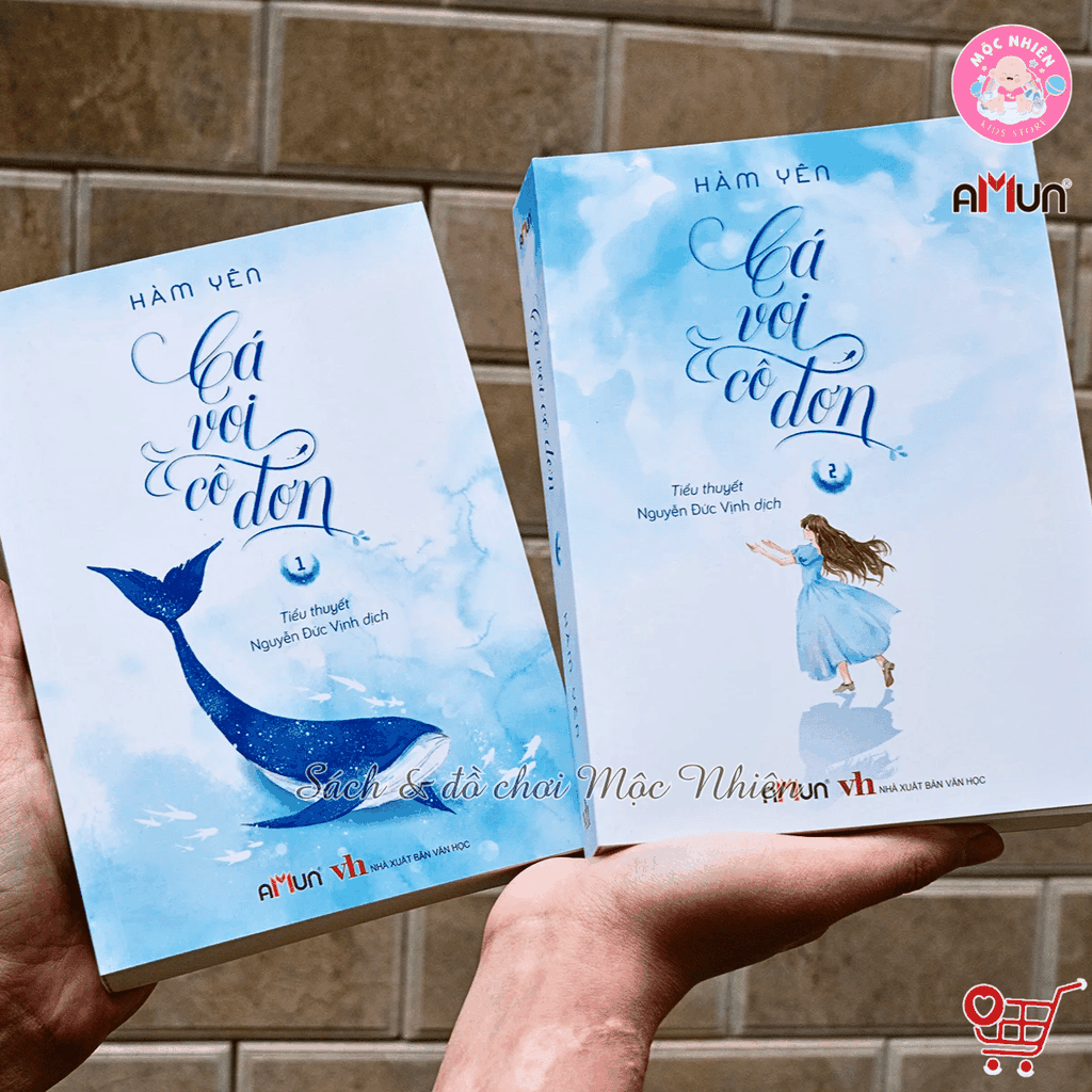 Sách Cá Voi Cô Đơn - Tiểu Thuyết Ngôn Tình Chữa Lành - Hàm Yên - Amun Đinh Tị