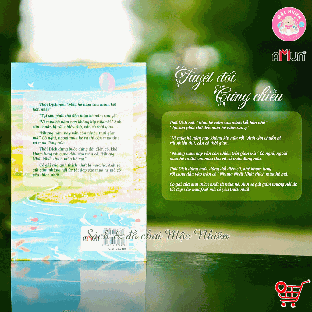 Combo 02 cuốn Sách văn học trữ tình lãng mạn Amun - Tuyệt đối cưng chiều (Bản thường) - Giang La La Đinh Tị Books