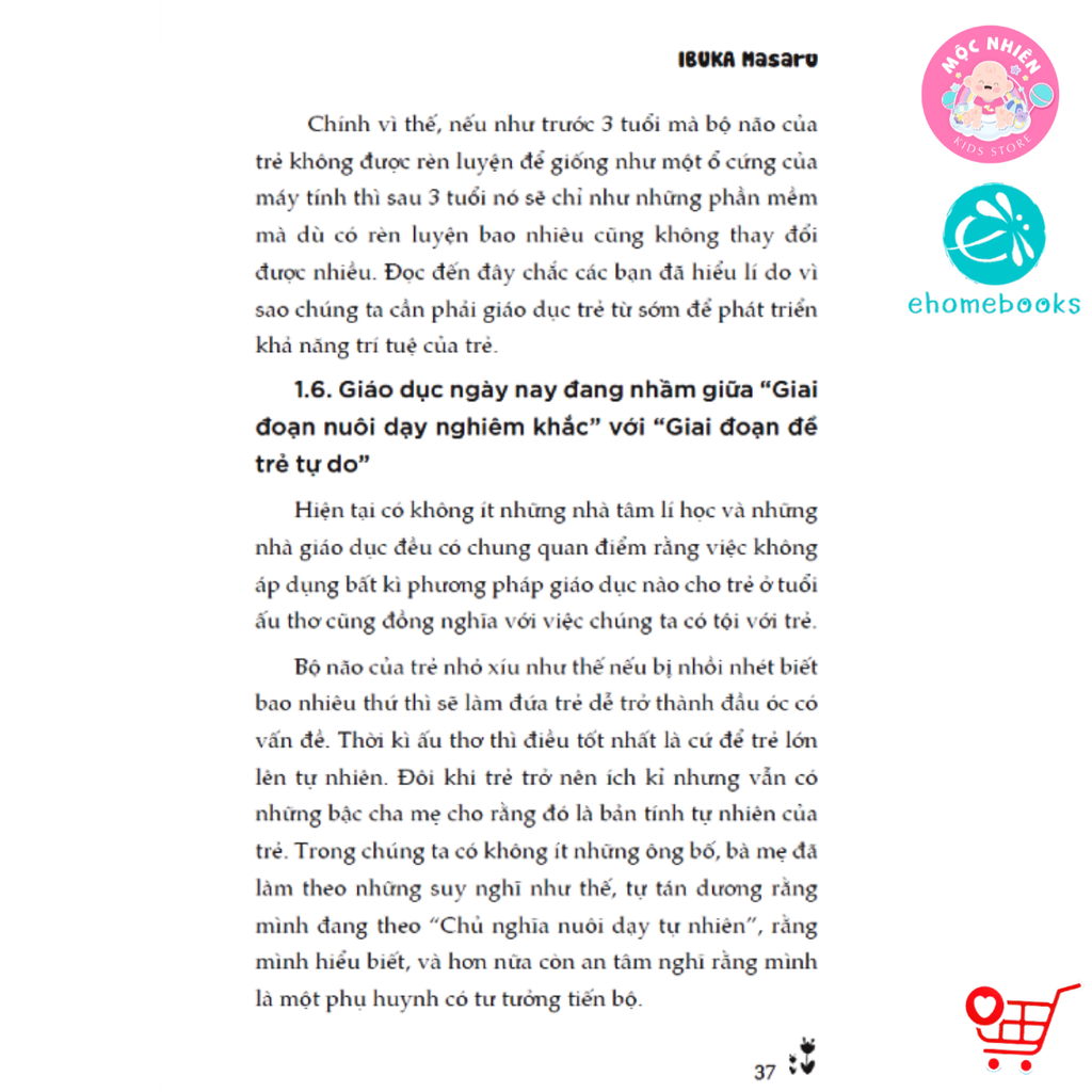 Sách làm cha mẹ - Chờ đến mẫu giáo thì đã muộn - Ehomebooks (Tủ sách người mẹ tốt)