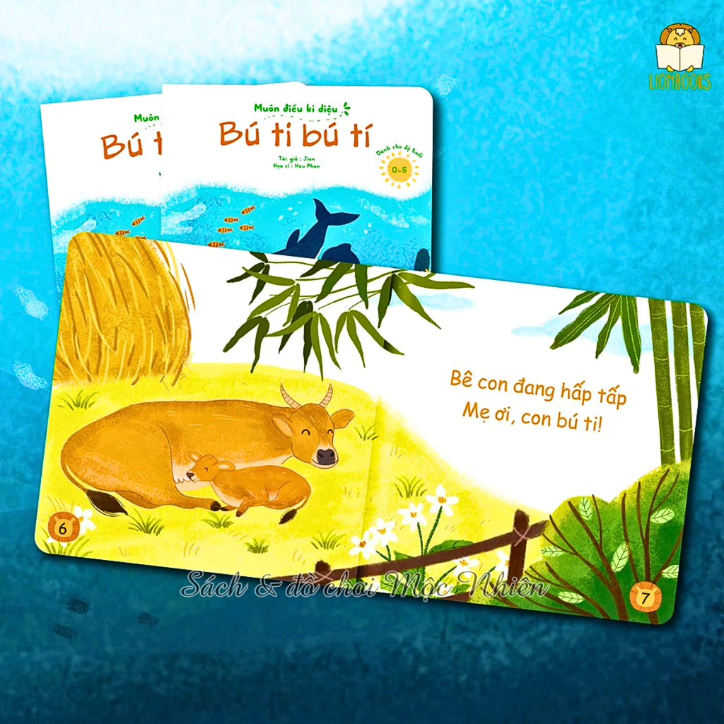 Bộ 02 cuốn sách - Muôn điều kì diệu Phần 1 (Trứng ơi dậy thôi và Bú ti bú tí) - Lionbooks