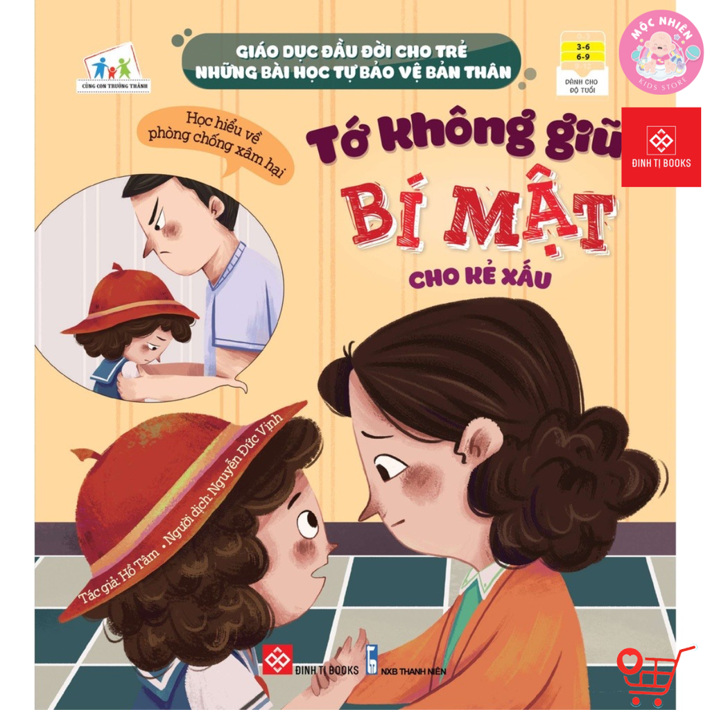 Sách - Giáo dục đầu đời cho trẻ - Những bài học tự bảo vệ bản thân - Đinh Tị Books