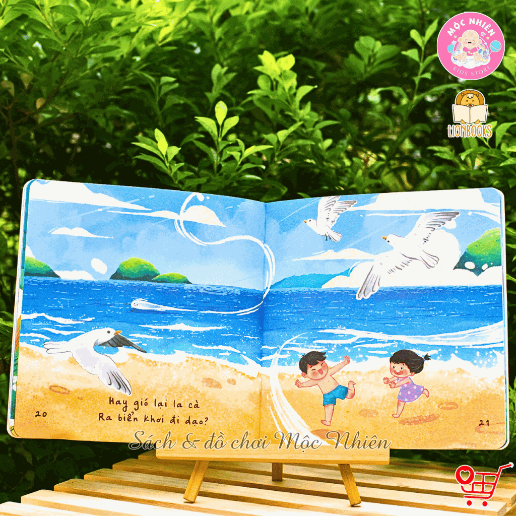 Bộ 02 cuốn sách Muôn điều kỳ diệu Phần 3 (Gió từ đâu đến và Mặt trời trốn đâu) - Lionbooks