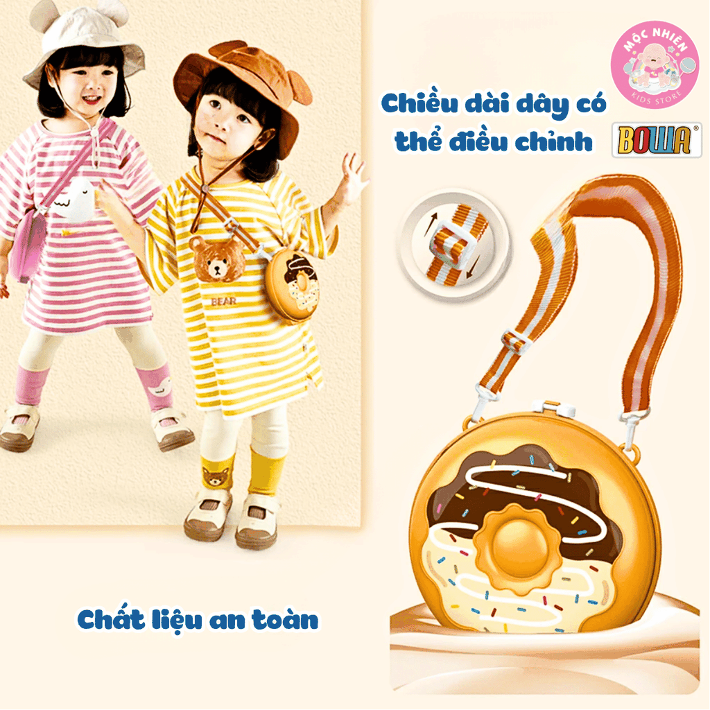 Đồ chơi nhập vai Bowa 8151 - Túi đeo nấu ăn 25 chi tiết