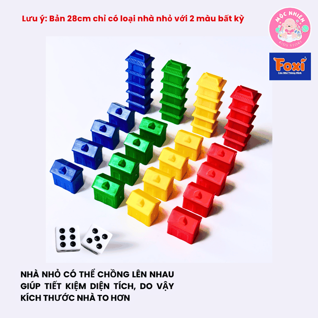 Đồ chơi Cờ tỷ phú nam châm Thương nhân Hội An - Hiệu Foxi