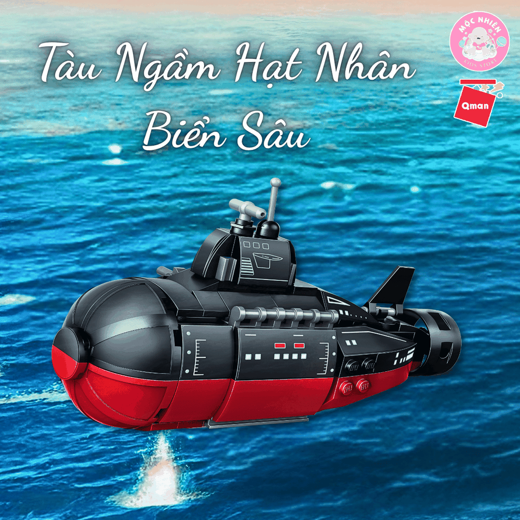 Đồ chơi lắp ráp xếp hình Qman 22016 - Biệt đội sấm sét (746 chi tiết) - Dành cho bé từ 6 tuổi