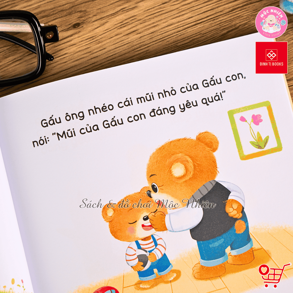 Combo 5 tập Sách - Bé lớn lên cùng những câu chuyện nhỏ - Đinh Tị Books