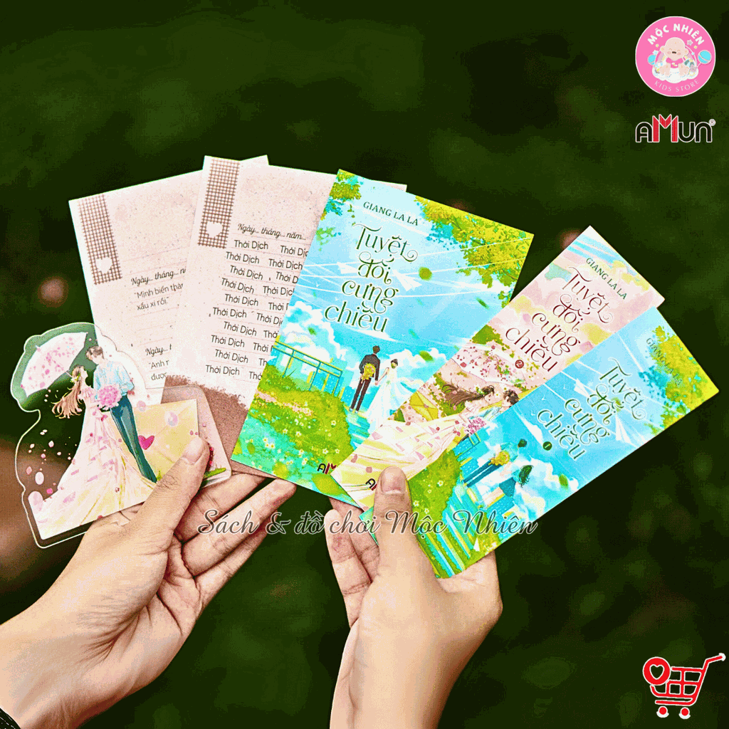 Combo 02 cuốn Sách văn học trữ tình lãng mạn Amun - Tuyệt đối cưng chiều (Bản thường) - Giang La La Đinh Tị Books