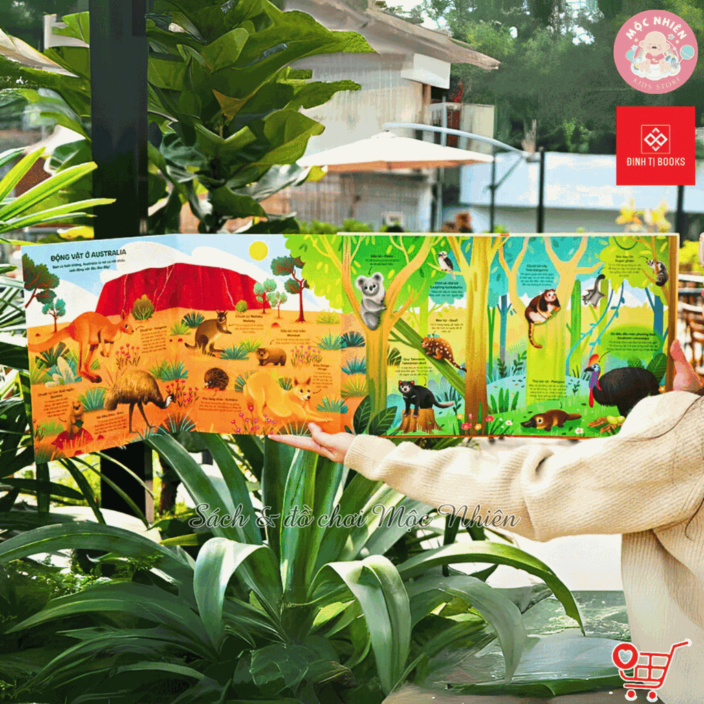 Big Book - Cuốn sách khổng lồ về động vật hoang dã - Đinh Tị Books
