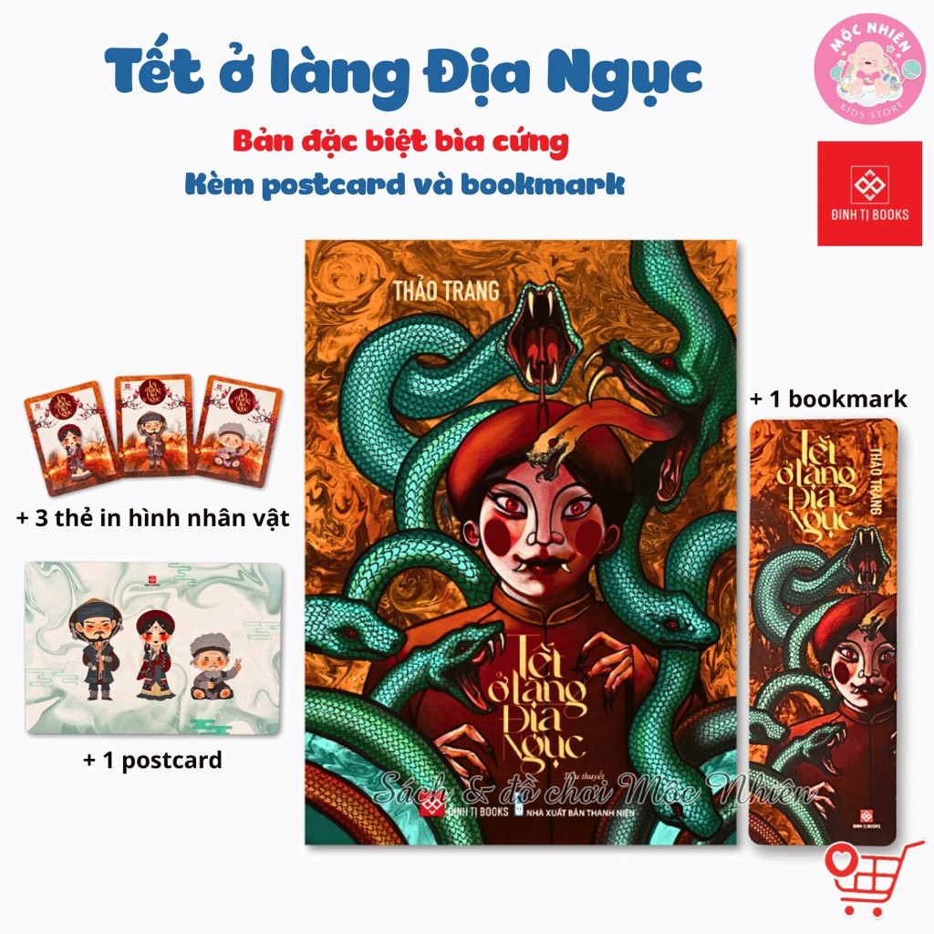 Sách - Tết ở làng địa ngục - Đinh Tị Books