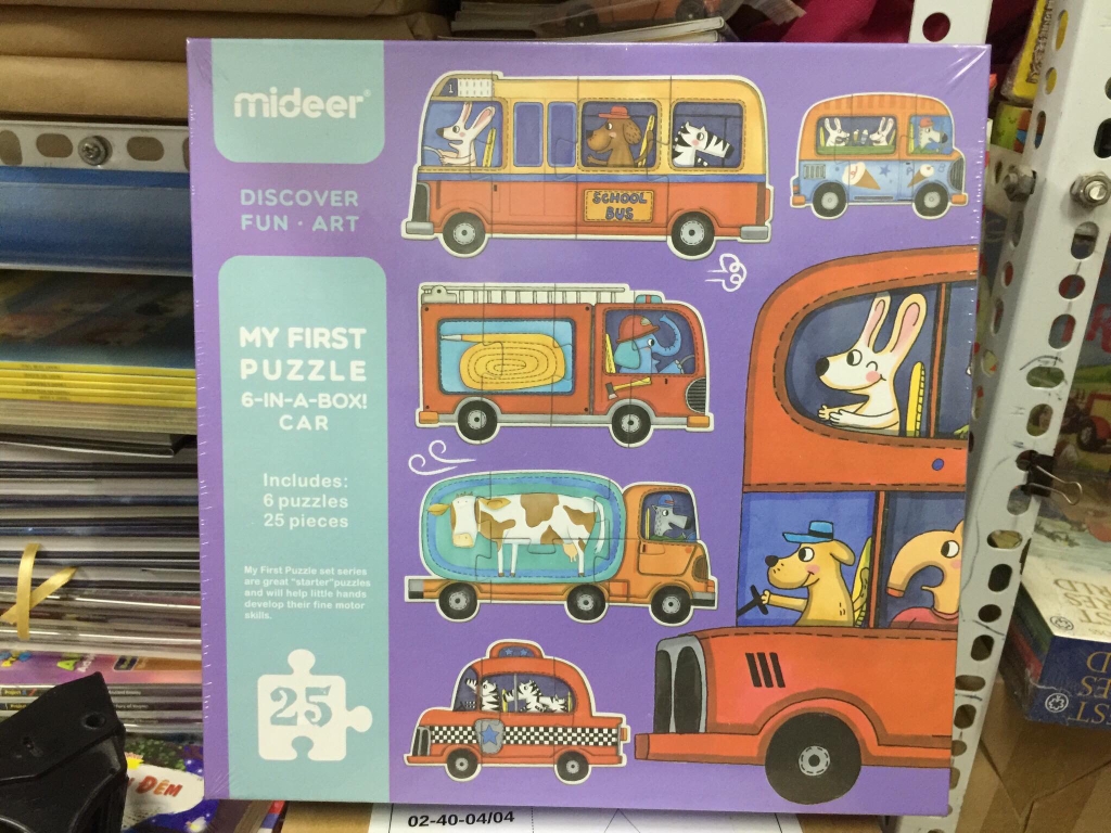 Bộ xếp hình Mideer My First Puzzle