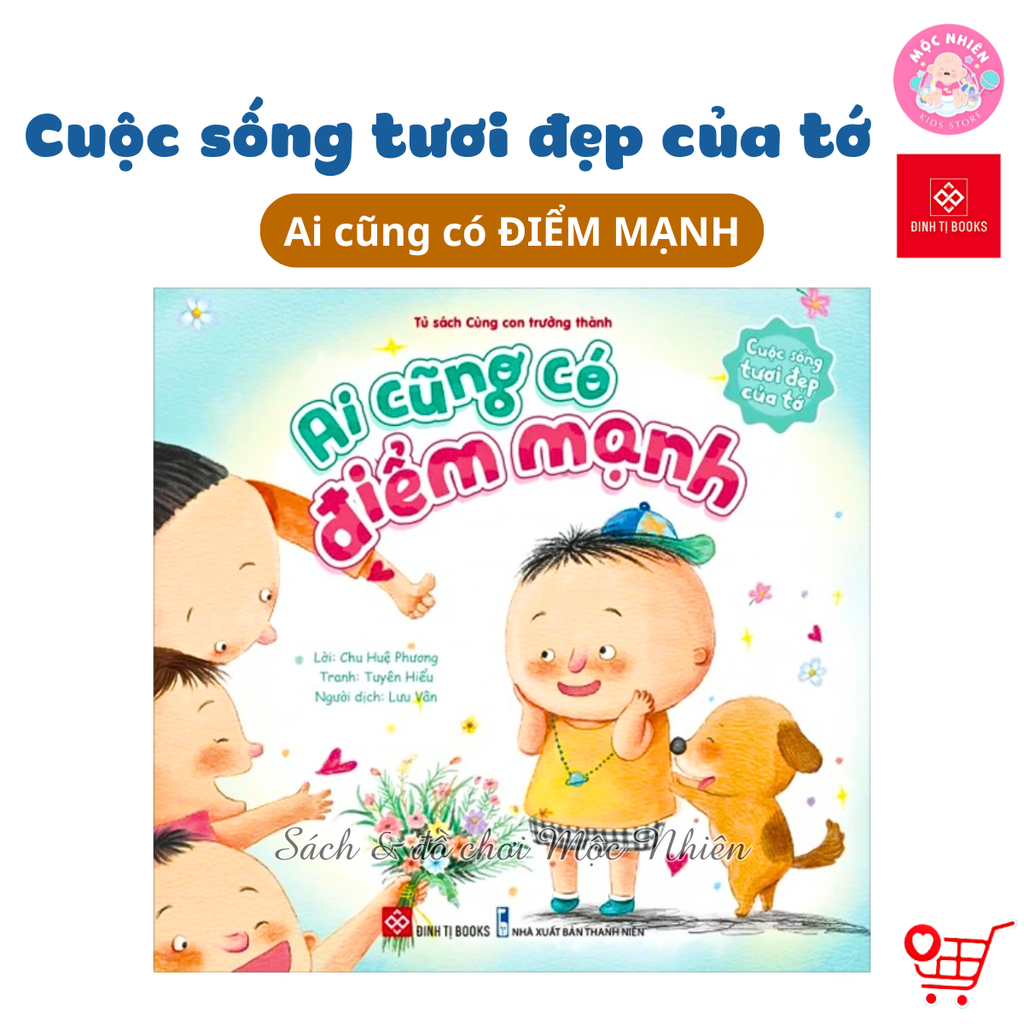 Sách - Cuộc sống tươi đẹp của tớ - Kỹ năng sống cho trẻ 3 - 6 tuổi (Lẻ cuốn) - Đinh Tị Books