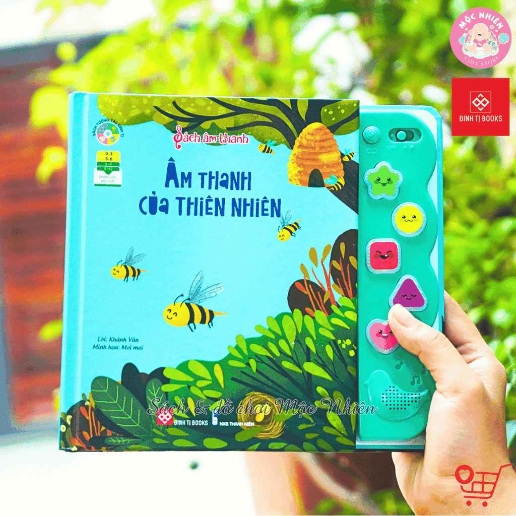 Sách âm thanh - Âm thanh của thiên nhiên - Đinh Tị Books