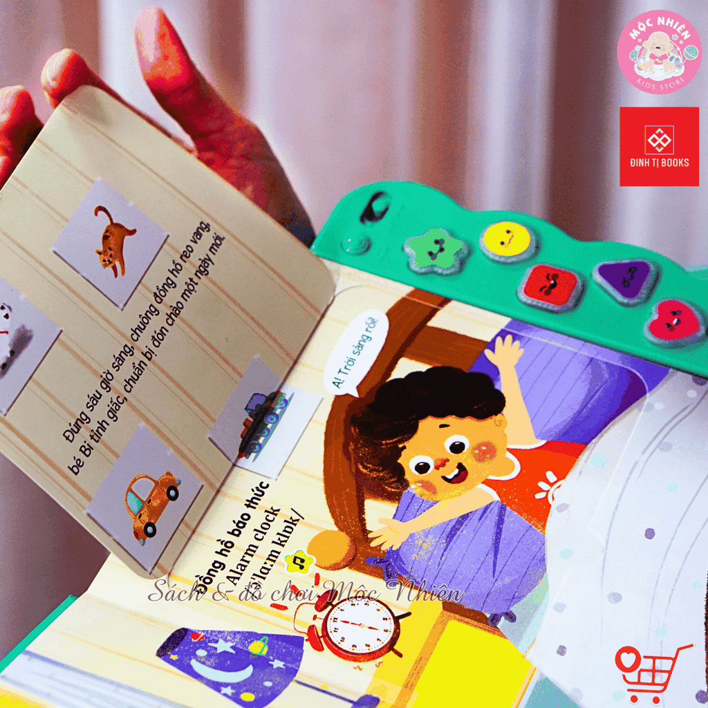 Sách âm thanh - Âm thanh cuộc sống quanh em - Đinh Tị Books