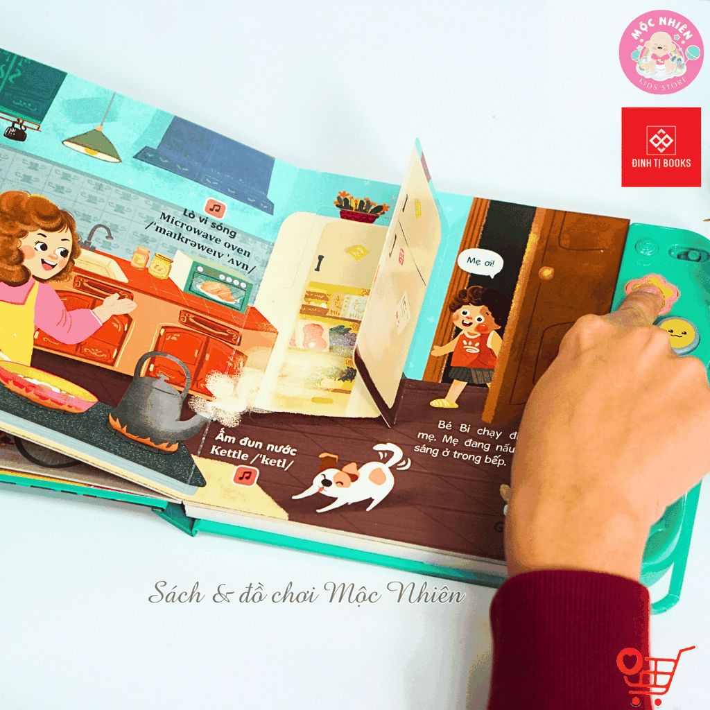 Sách âm thanh - Âm thanh cuộc sống quanh em - Đinh Tị Books