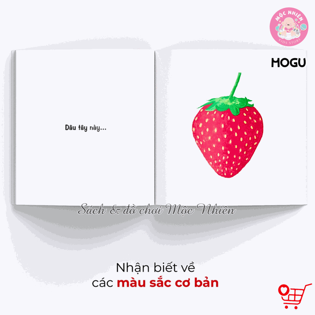 Sách Truyện Ehon cho bé 0-3 tuổi - Bé làm quen - MOGU