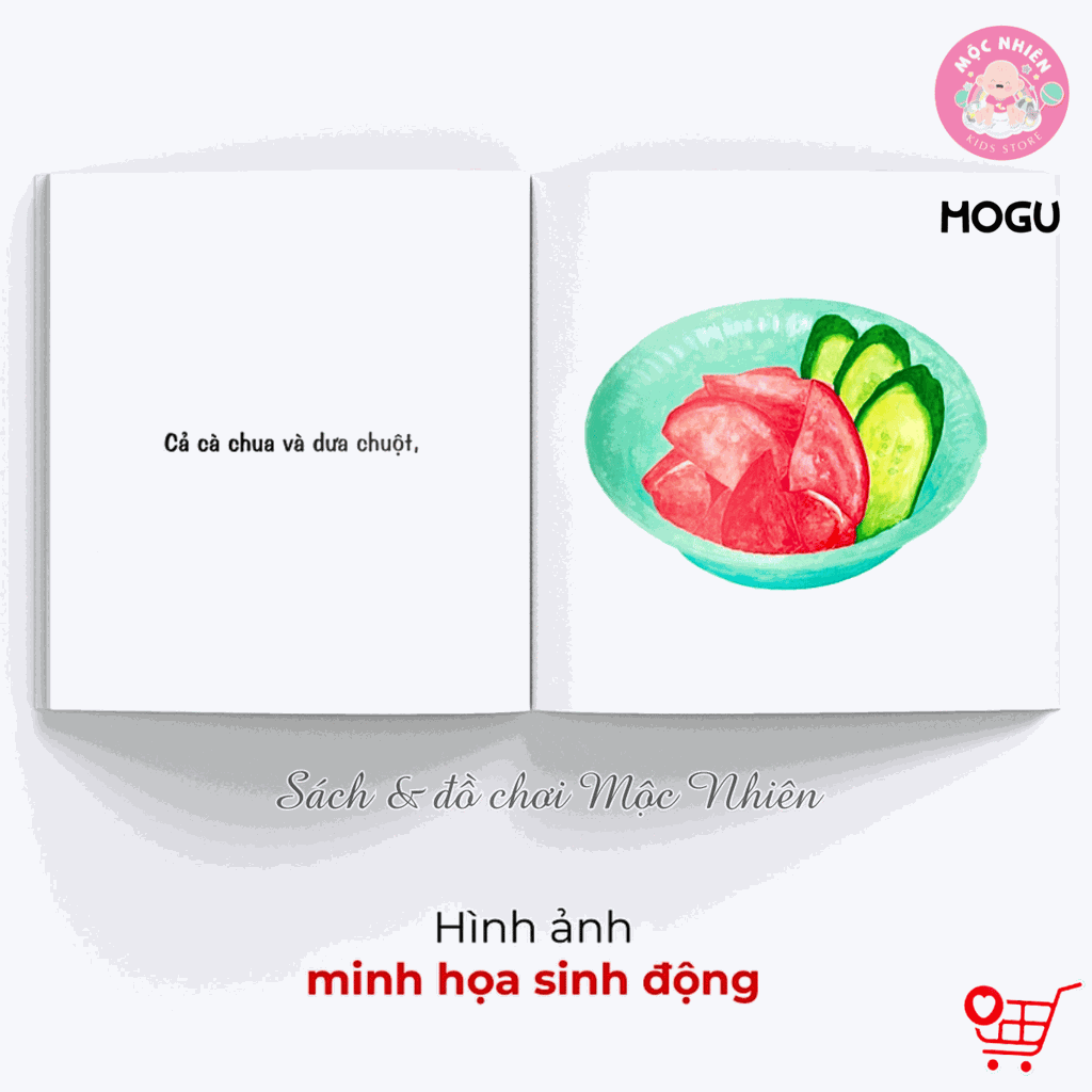 Sách Truyện Ehon cho bé 0-3 tuổi - Bé làm quen - MOGU