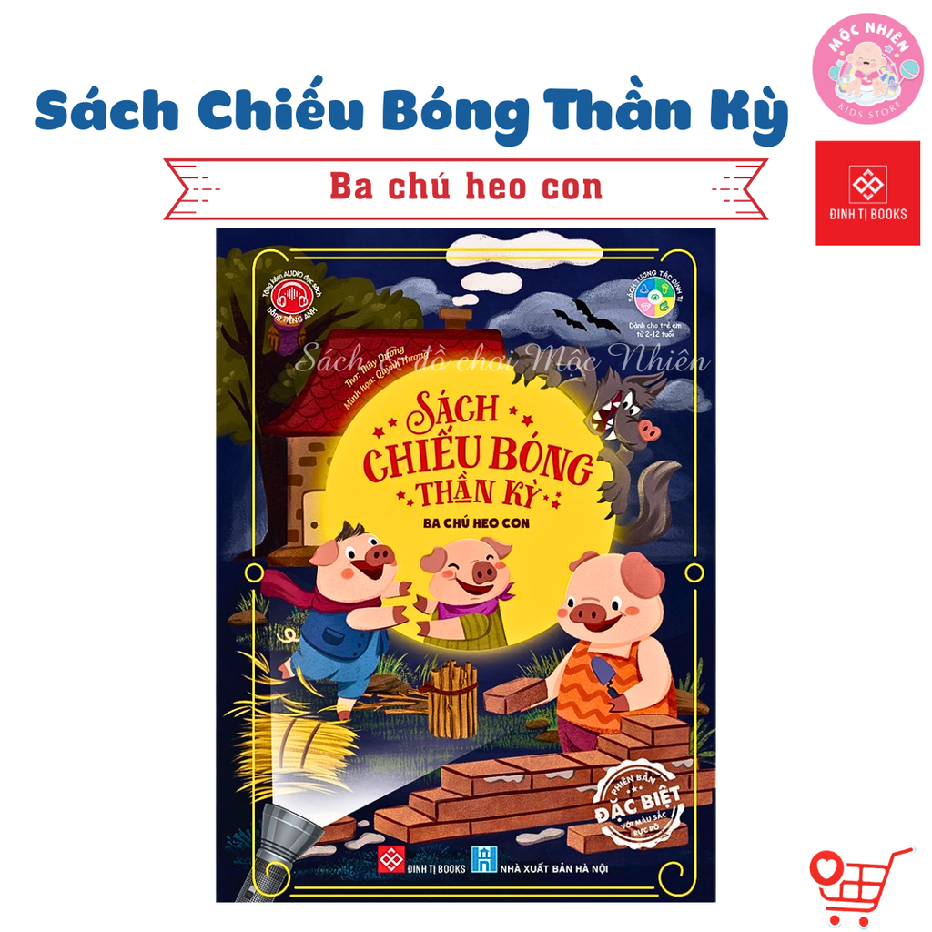Sách Chiếu Bóng Thần Kỳ Có Màu (Nhiều chủ đề) - Đinh Tị Books