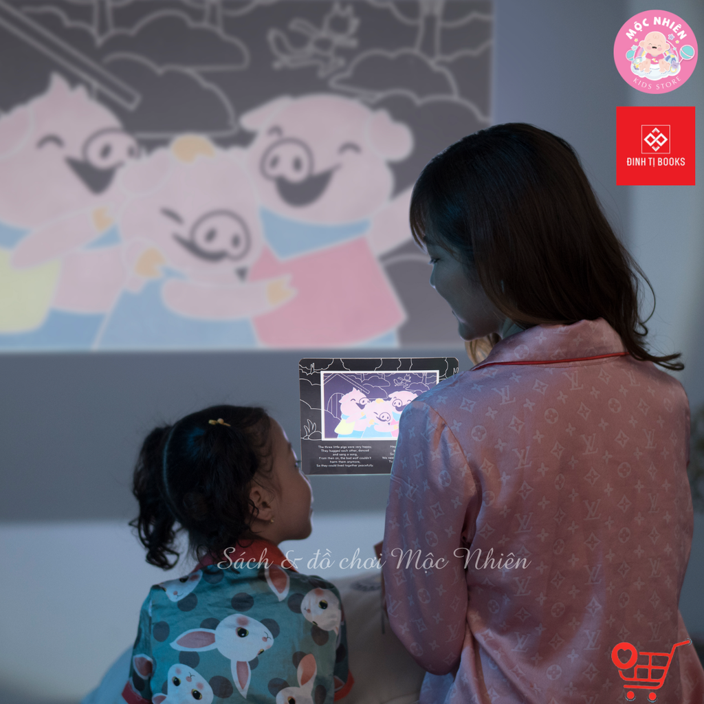 Sách Chiếu Bóng Thần Kỳ Có Màu (Nhiều chủ đề) - Đinh Tị Books