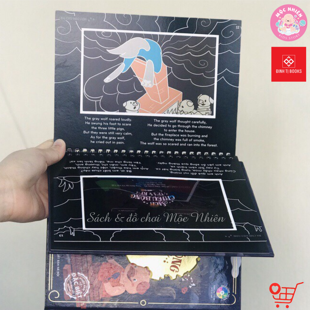 Sách Chiếu Bóng Thần Kỳ Có Màu (Nhiều chủ đề) - Đinh Tị Books