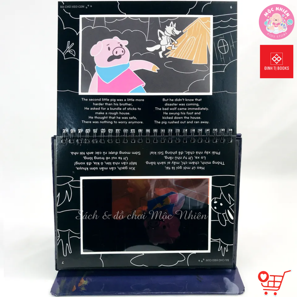 Sách Chiếu Bóng Thần Kỳ Có Màu (Nhiều chủ đề) - Đinh Tị Books