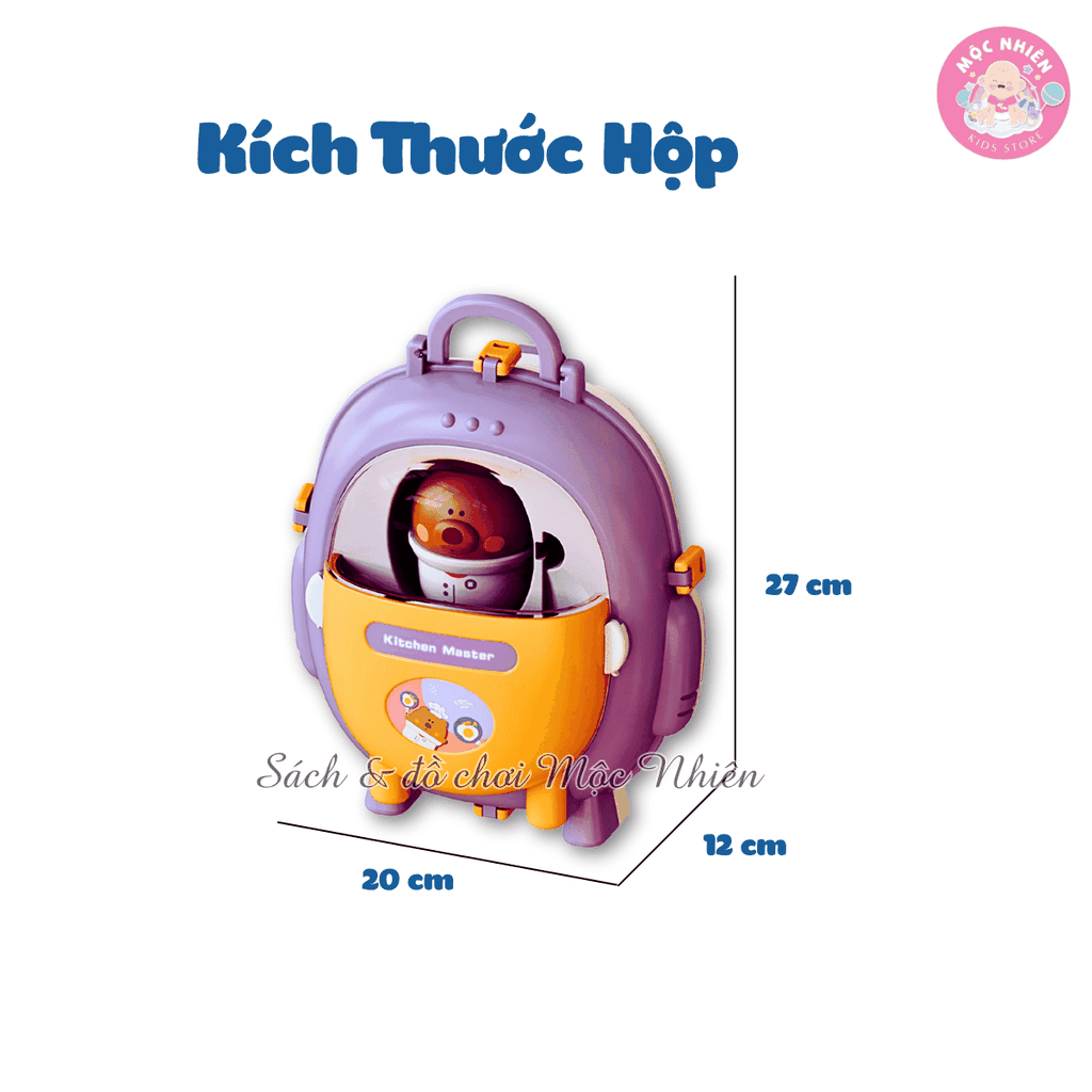 Đồ chơi nhập vai ba lô gấu xinh xắn - Bear Magic Backpack - Cho trẻ từ 3 tuổi - Toys&Joys